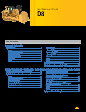 Dózerek Caterpillar D8
