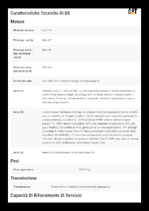 Dózerek Caterpillar D8