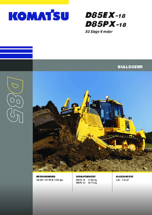 Dózerek Komatsu D85PX-18E0