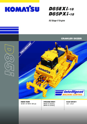 Dózerek Komatsu D85EXi-18E0
