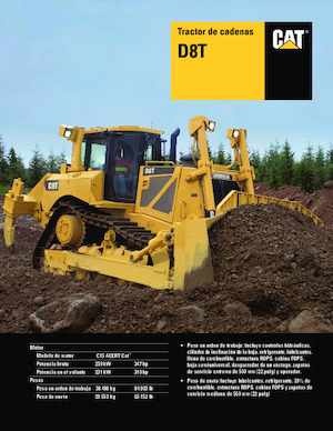 Dózerek Caterpillar D8T