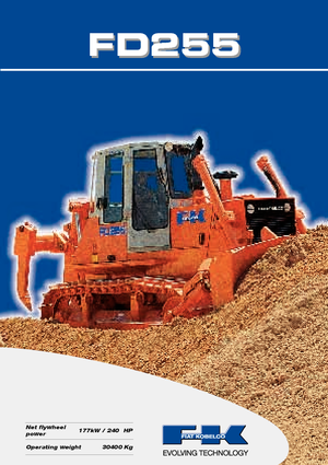 Dózerek Fiat Kobelco FD 255
