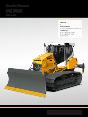 Dózerek Liebherr PR 716 XL G8.0