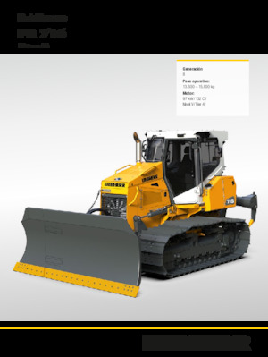 Dózerek Liebherr PR 716 Litronic