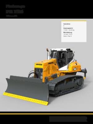 Dózerek Liebherr PR 726 LGP G8.0