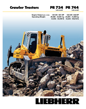 Dózerek Liebherr PR 734 L