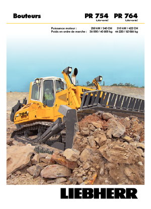 Dózerek Liebherr PR 764