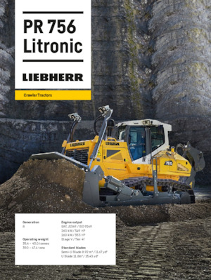 Dózerek Liebherr PR 756 Litronic 