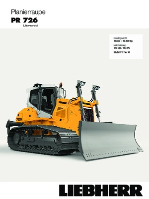 Dózerek Liebherr PR 726 XL