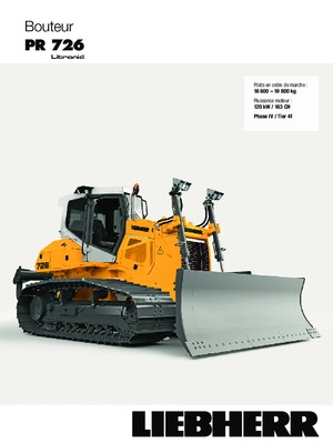 Dózerek Liebherr PR 726 XL