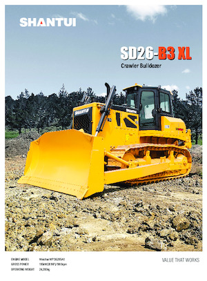 Dózerek Shantui SD26-B3 XL