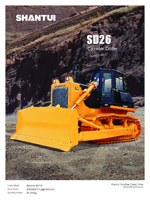 Dózerek Shantui SD26 