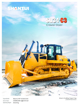 Dózerek Shantui SD34-C3 DS 