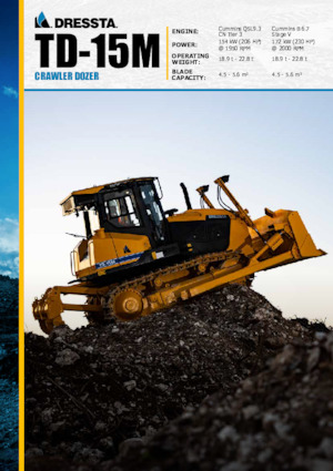 Dózerek Dressta TD 15M Extra LT