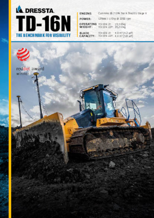 Dózerek Dressta TD 16N LGP