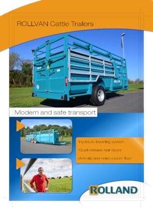 MarhaszállÍtó pótocsik Rolland ROLLVAN 64