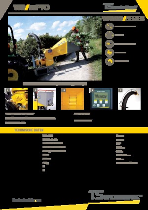 Faaprítók TS-Industrie 10 PTO