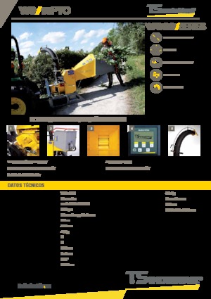 Faaprítók TS-Industrie 10 PTO