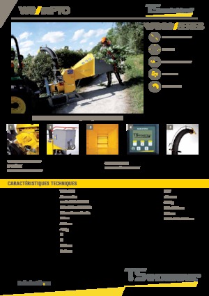 Faaprítók TS-Industrie 10 PTO