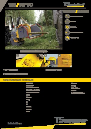 Faaprítók TS-Industrie 15 PTO