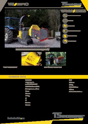 Faaprítók TS-Industrie 20 PTO