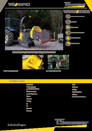 Faaprítók TS-Industrie 20 PTO