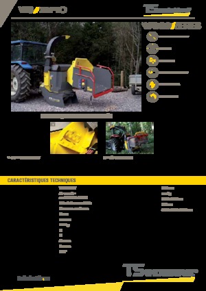 Faaprítók TS-Industrie 20 PTO