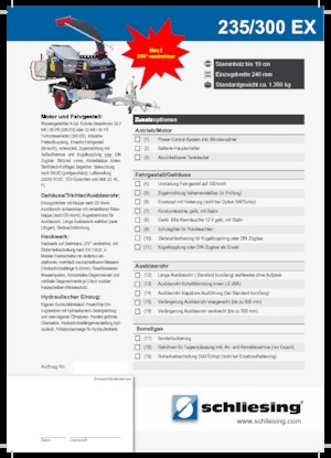 Faaprítók Schliesing 300 EX