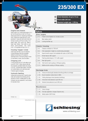 Faaprítók Schliesing 300 EX