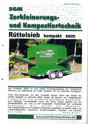 Faaprítók Berkili 50 D 30+F