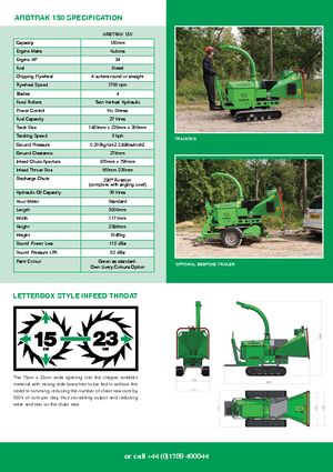Faaprítók Green Mech Aborist 150-26 D