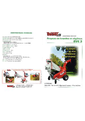 Faaprítók Bugnot BV-E 3