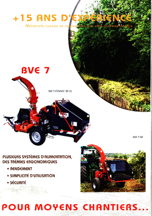 Faaprítók Bugnot BV-E 8 EA