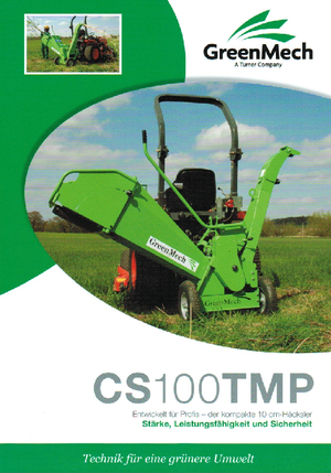 Faaprítók Green Mech CS 100 TMP