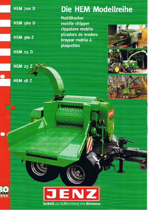 Faaprítók Jenz HEM 18 Z