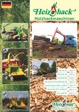 Faaprítók Heizohack HM 10-500 KTL