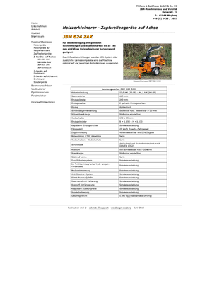 Faaprítók JBM JBM 624 ZAX