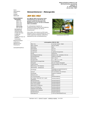 Faaprítók JBM JBM 831 MDX