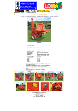 Faaprítók Loma K 30 HPF