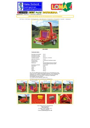 Faaprítók Loma K 30 HPMF