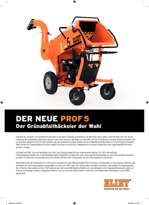 Faaprítók Eliet Prof 5 B