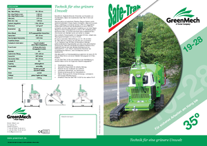 Faaprítók Green Mech STC 19-28 MT 50