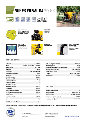 Faaprítók TS-Industrie Super Premium 30 ER