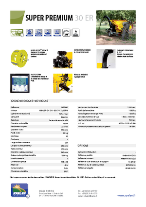 Faaprítók TS-Industrie Super Premium 30 ER