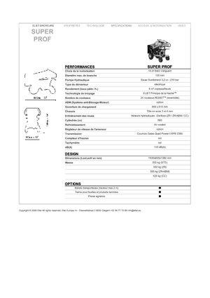 Faaprítók Eliet Super Prof 2000