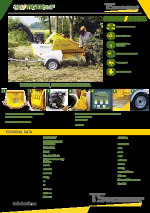 Faaprítók TS-Industrie Tiger 25 P
