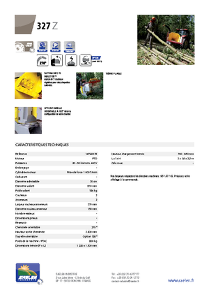 Faaprítók TS-Industrie TS 327 Z