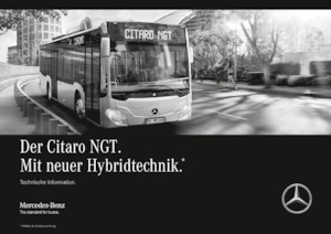 Városi buszok Mercedes-Benz Citaro NGT