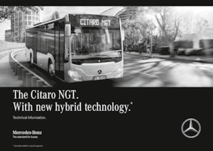 Városi buszok Mercedes-Benz Citaro NGT
