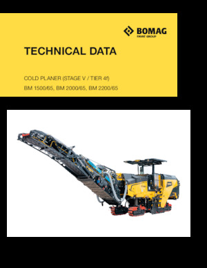 Burkolatmarók Bomag BM 1500/65